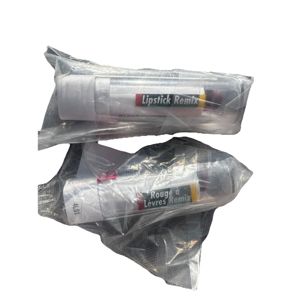Lot Of 2 Cross Colours Lipstick Remix - 3 Divas 3 In 1 Pigmented Black Radiance - Picture 5 of 7
